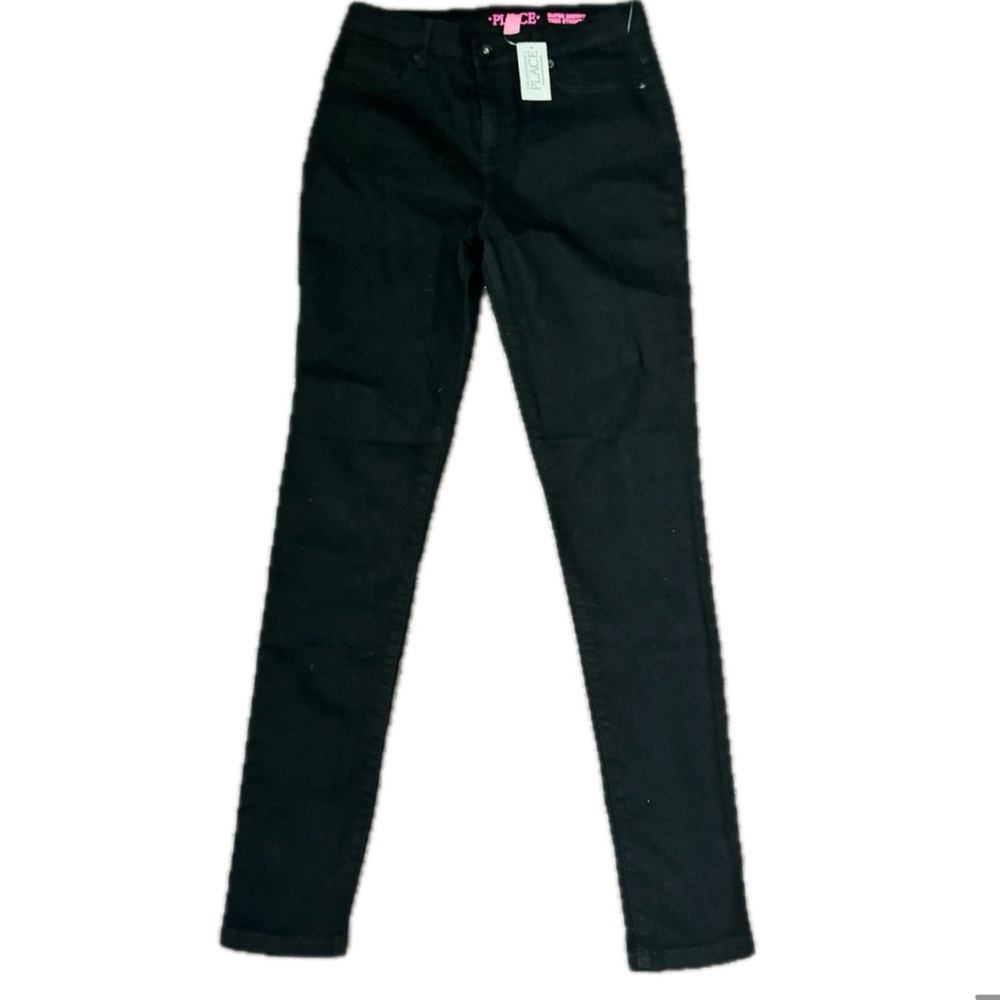 Children's Place Super Skinny Black Jeans Size 14